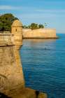 La Candelaria Bastion and Parque Genoves, Cadiz, Spain. Art Print